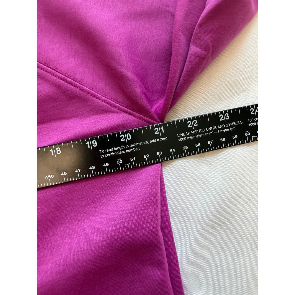 Dear Scarlett Womens Magenta Quarter Zip Pullover Sweatshirt‎ TRV-HAMPTONS Small - Picture 9 of 12